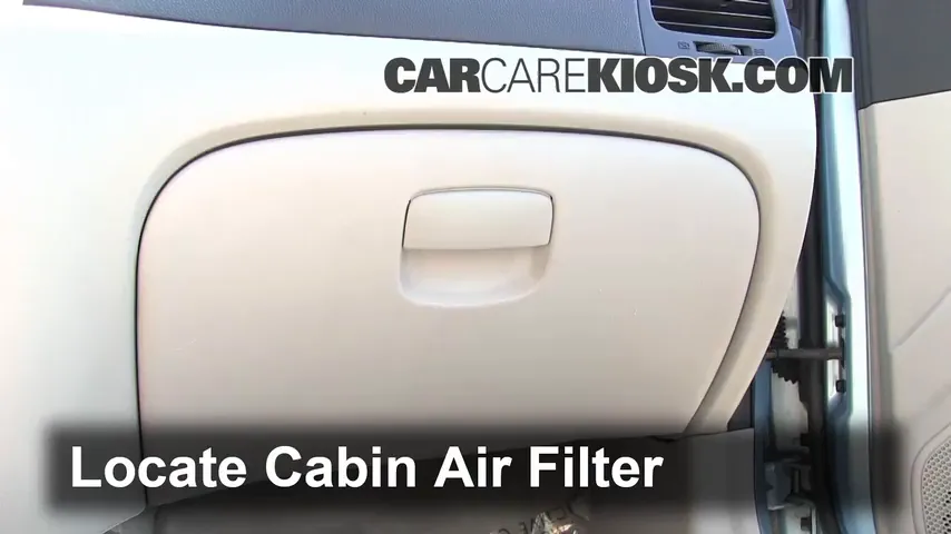 2007 Hyundai Accent SE 1.6L 4 Cyl. Air Filter (Cabin) Replace